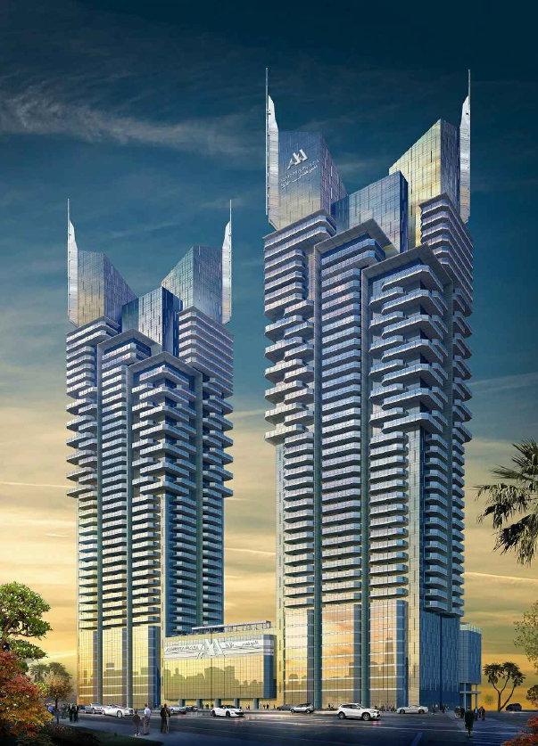 2B+G+6 Podium Twin Towers at Sufouh